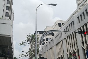 Nagy teljesítményű, 200 W-os LED-es utcai lámpák, Singapore Highway Avenue