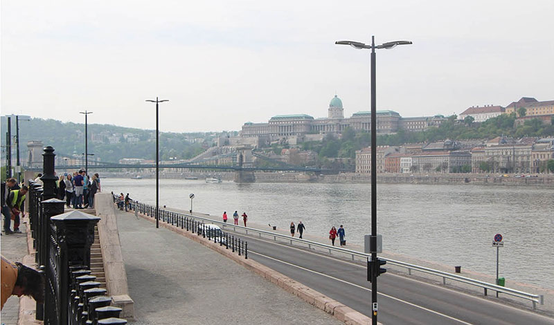 LED utcai fényprojektek Nagy-Britanniában