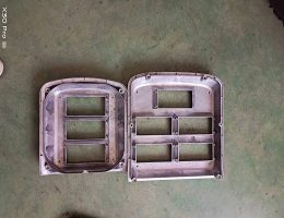 utcai lámpa alumínium ház