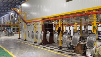 porfestett lámpatest